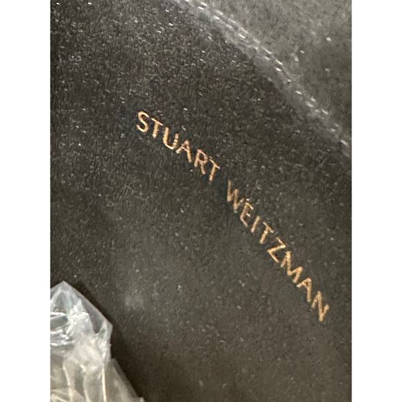 Stuart Weitzman 5050 Over The Knee Tall Boots Black Suede/Gaberdine Size 5 NWOB - Picture 16 of 16